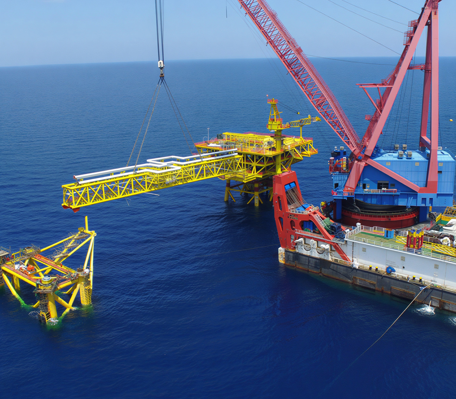 Meridian Deepwater Tie-Back subsea vessel operation